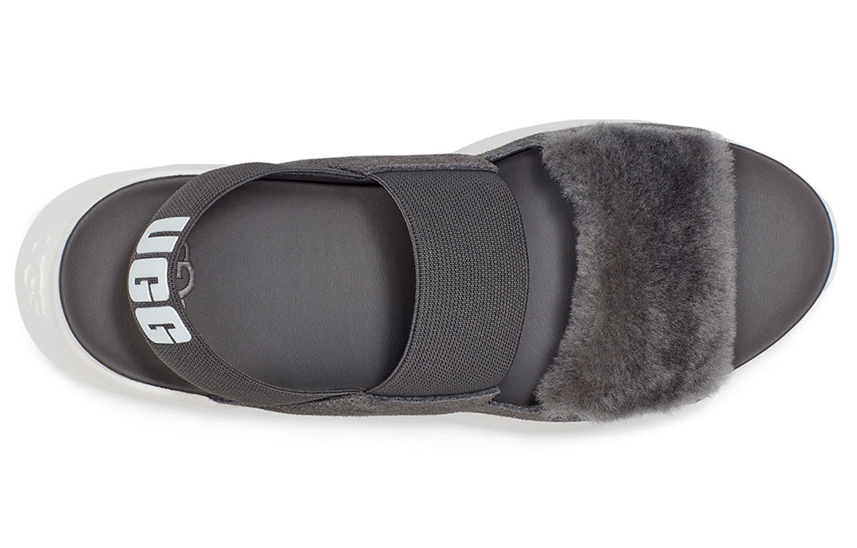 (WMNS) UGG Silverlake Gray Sandals 1101919-CHRC