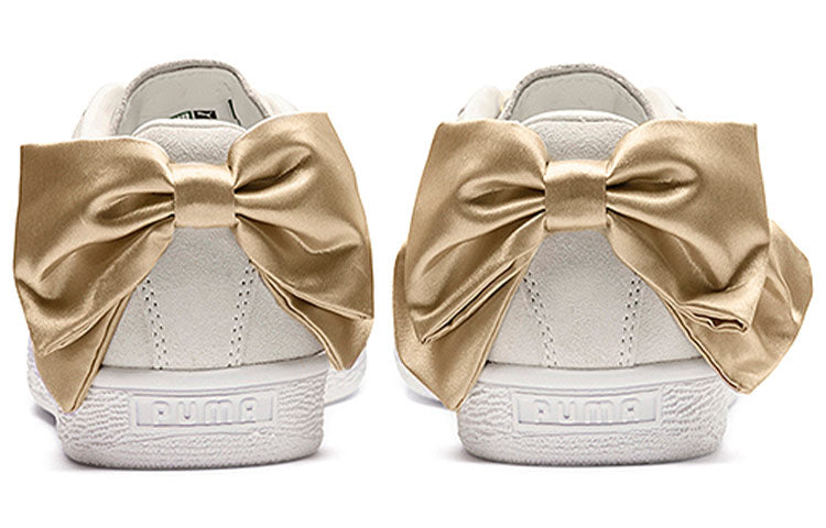 (WMNS) PUMA Suede Bow Varsity 'Pink Gold' 367732-03