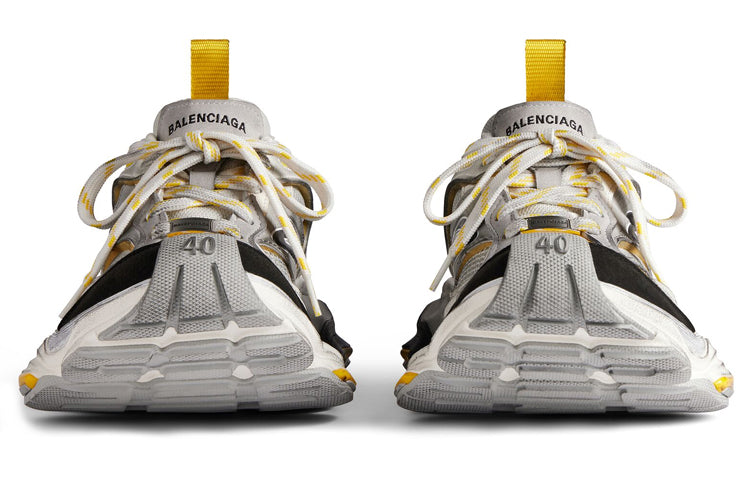 (WMNS) Balenciaga Cargo Sneakers 'Yellow Black Grey' 784339W2MV11170
