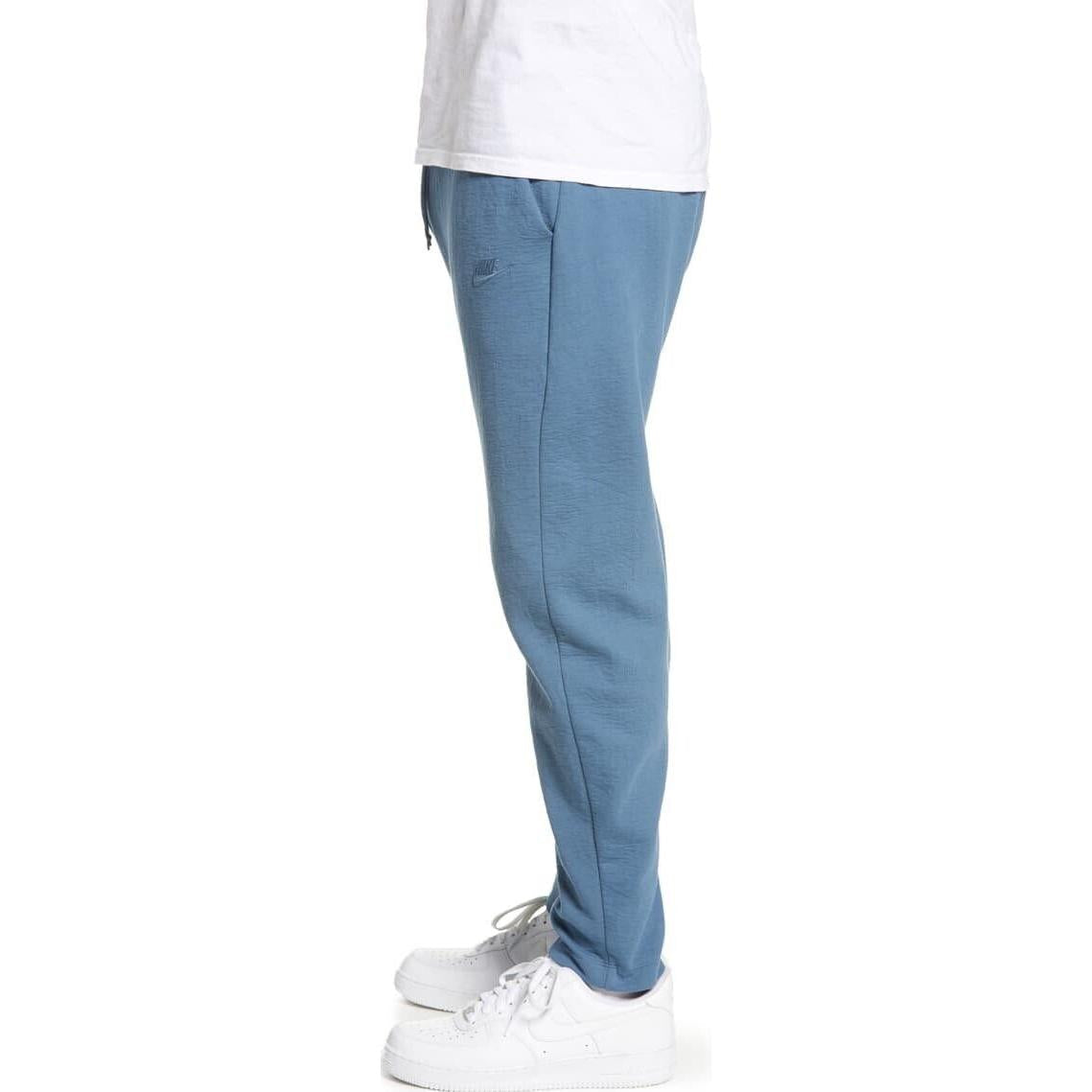 Nike Sportswear Tech Jersey Sweatpants 'Washed Blue' AR3190-418