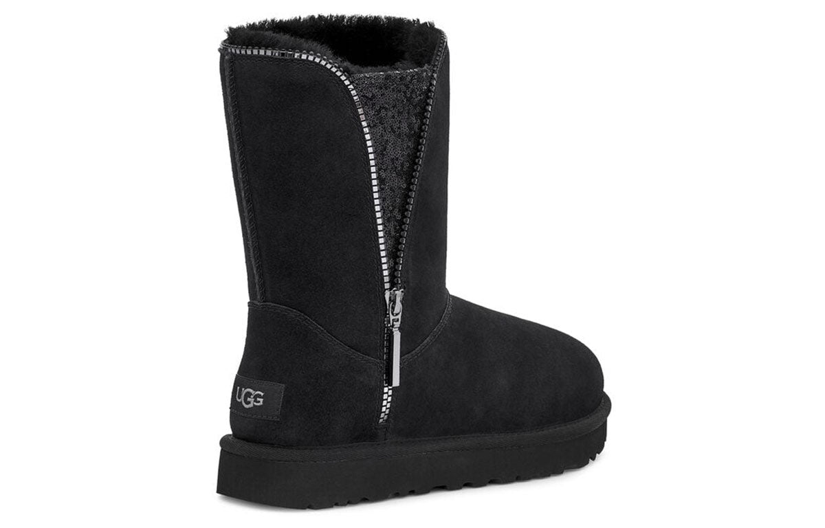 (WMNS) UGG Classic Zip Stiefel 1103764-BLK