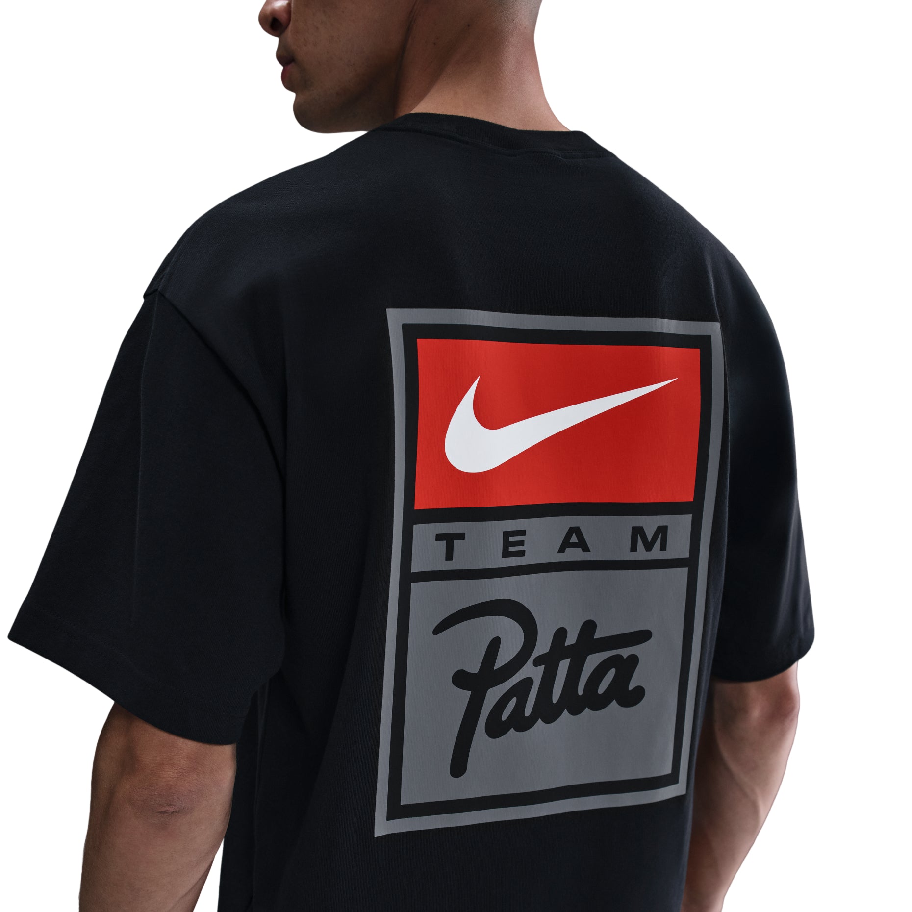 Nike x Patta T-Shirt Asia Sizing 'Black' HJ0742-010