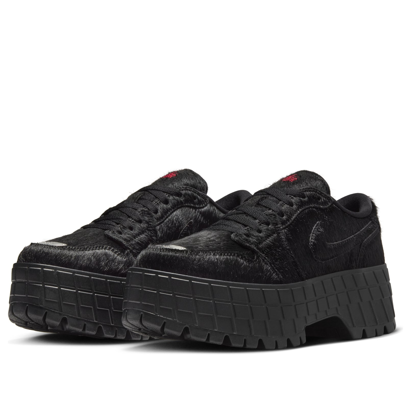 (WMNS) Air Jordan 1 Low Brooklyn 'Black Gym Red' IB7210-006