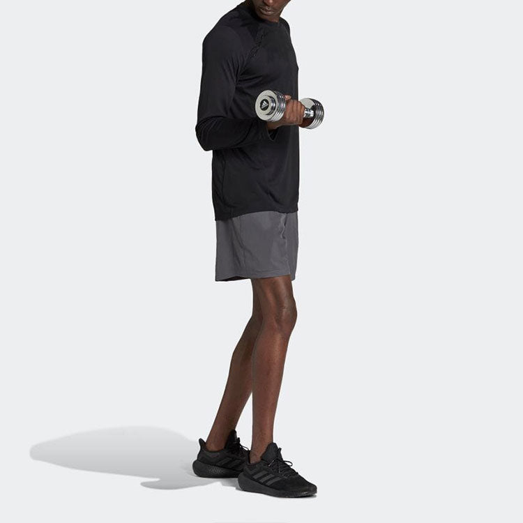 adidas Best of Adi Training Long Sleeve Tee 'Black' HY8446