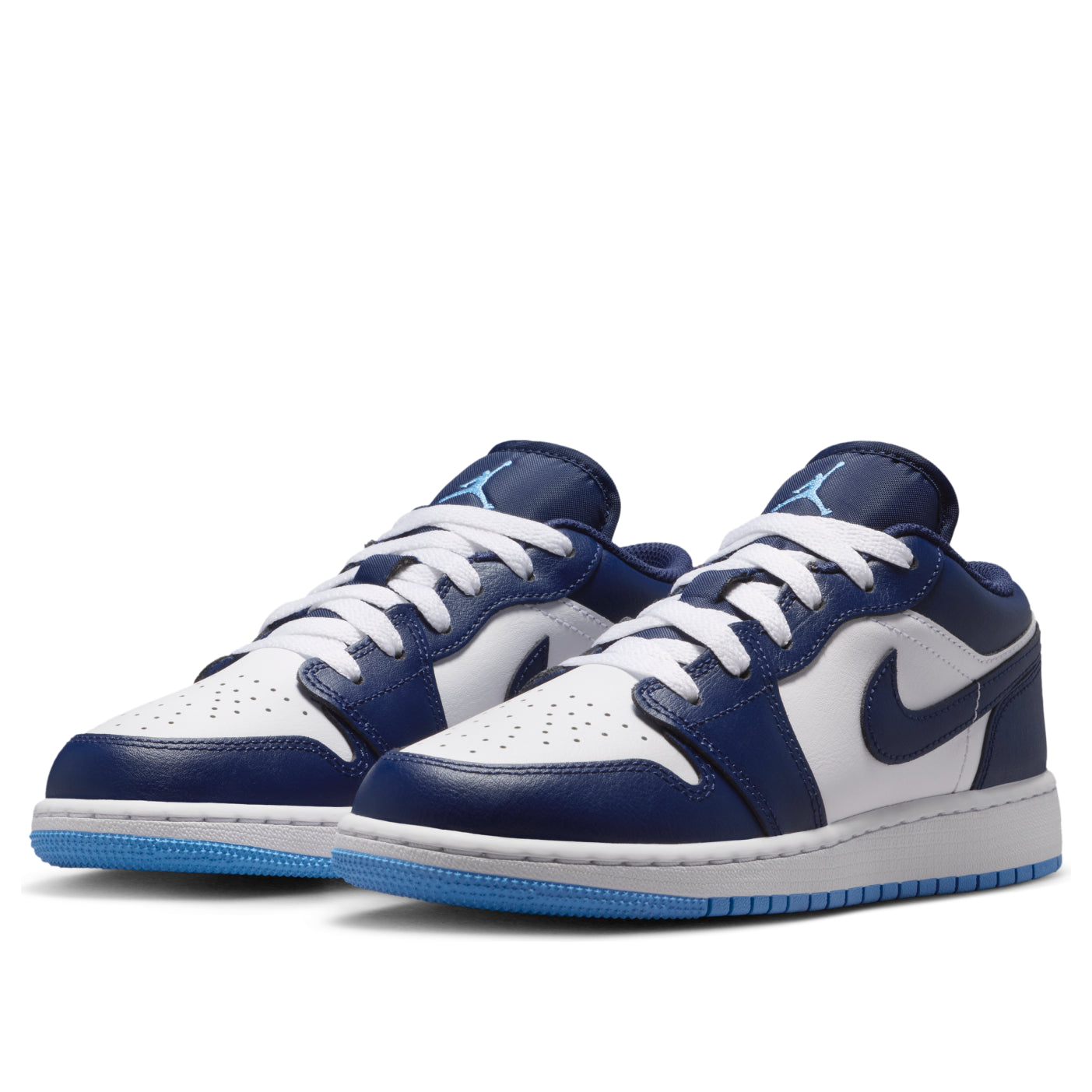 (GS) Air Jordan 1 Low 'Midnight Navy University Blue' 553560-404