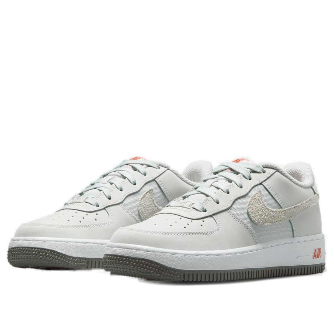 (GS) Nike Air Force 1 LV8 'Photon Dust White Picante Red' HJ4561-001