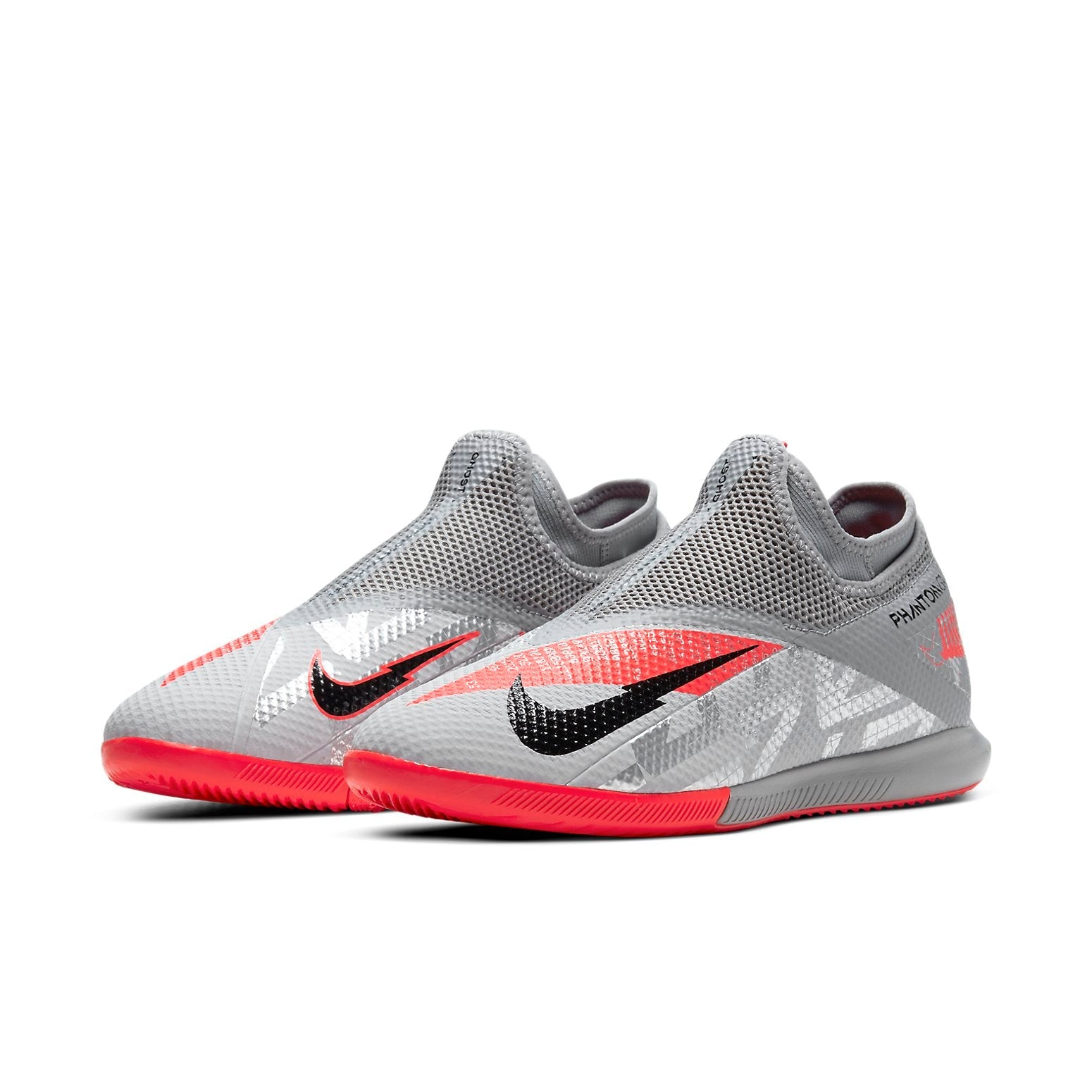 Nike Phantom Vision 2 Academy DF IC 'Grey Red' CD4168-906