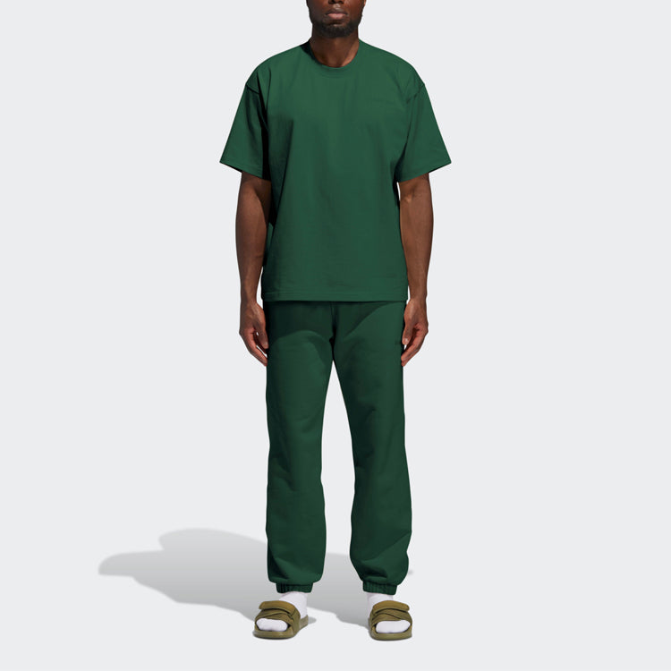 adidas originals x Crossover Loose Sports Pants Couple Style Green GM1962