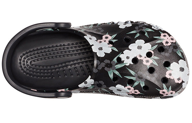 (WMNS) Crocs Baya Printed Clogs 'Tropical Floral Black' 205839-98F