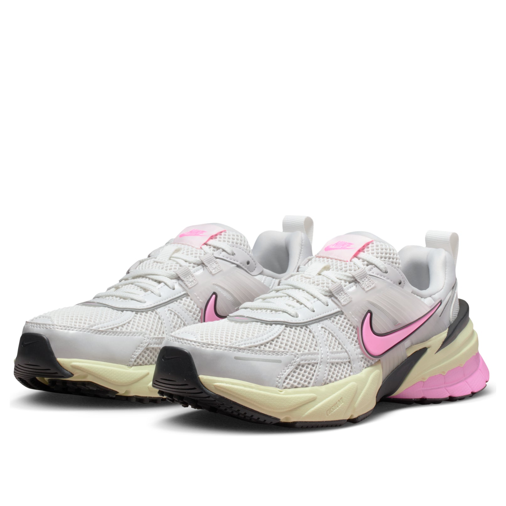 (WMNS) Nike V2K Run 'Summit White Vast Grey Pink Spell' FD0736-114