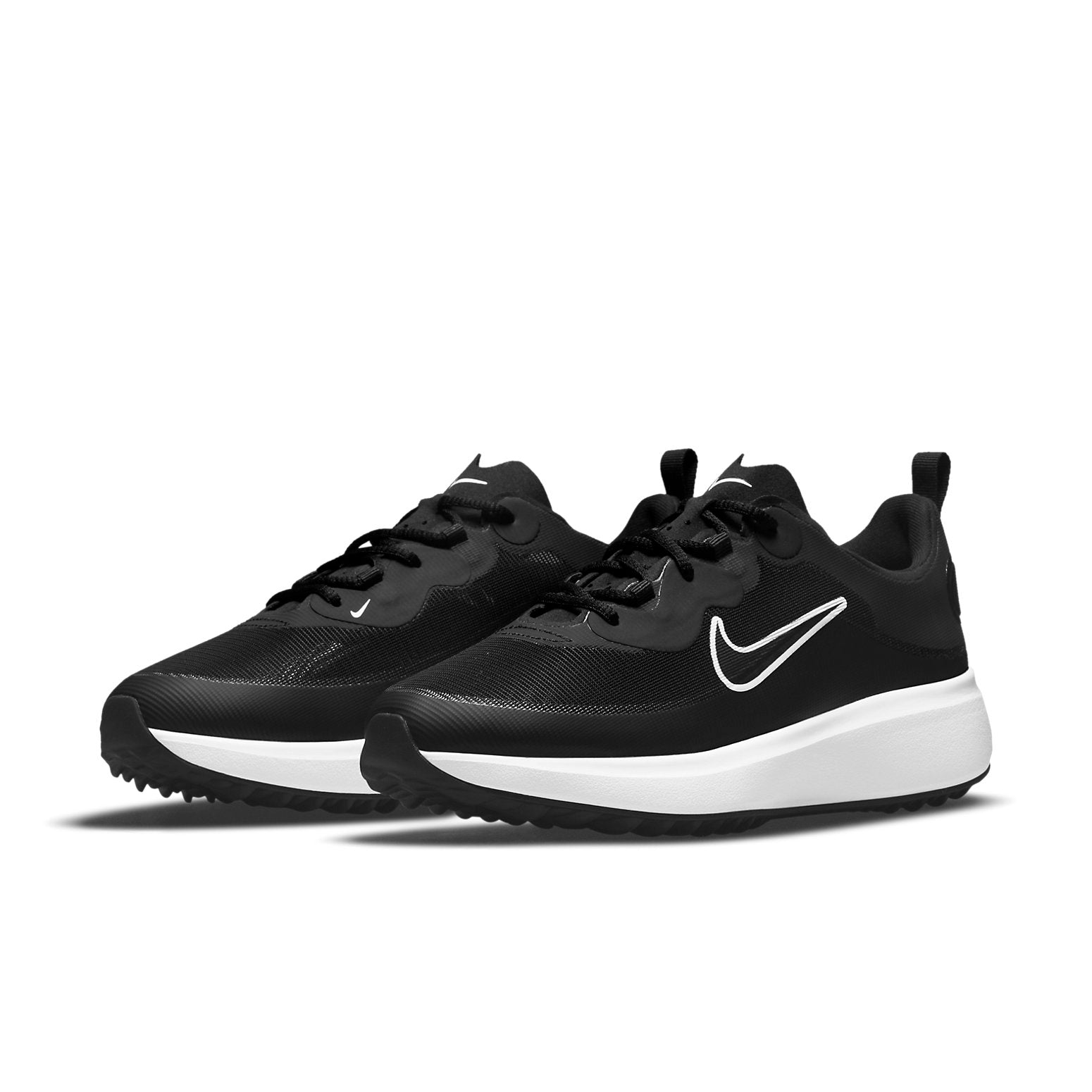 (WMNS) Nike Ace Summer Light Low-Top Golf Shoes Black/White DC0101-024