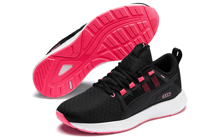 (WMNS) PUMA Nrgy Neko Turbo Shoes Black/White/Pink 192812-01