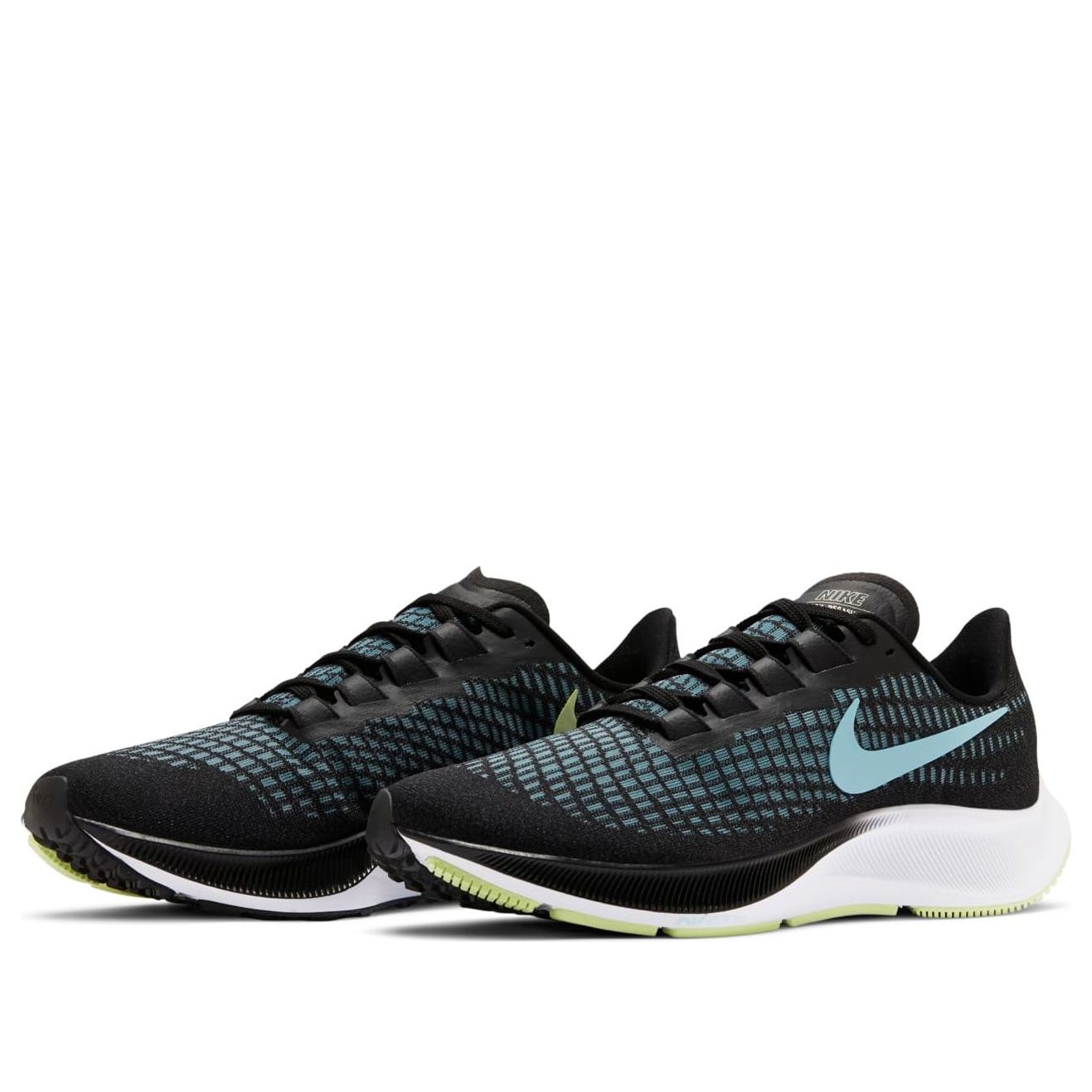 (WMNS) Nike Air Zoom Pegasus 37 'Black Glacier Ice' BQ9647-004