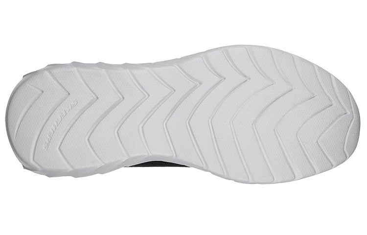 (WMNS) Skechers Overhaul 2.0 Low-Top Black/White 232288-BLK