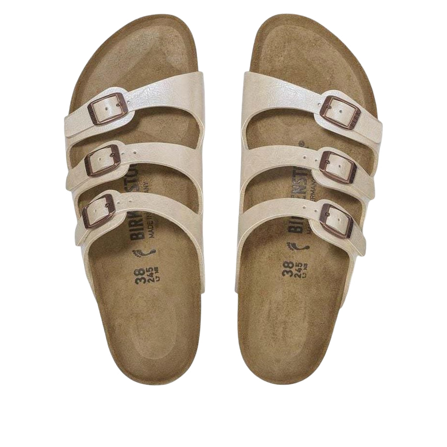 (WMNS) Birkenstock Florida 'Graceful Pearl White' 1029777