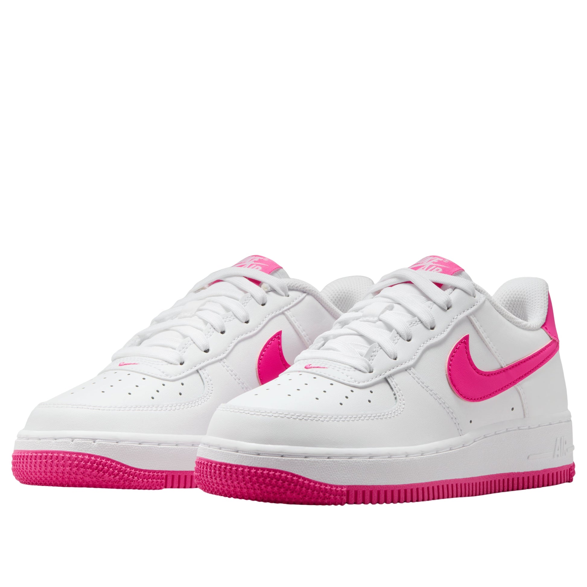 (GS) Nike Air Force 1 'White Laser Fuchsia' FV5948-102