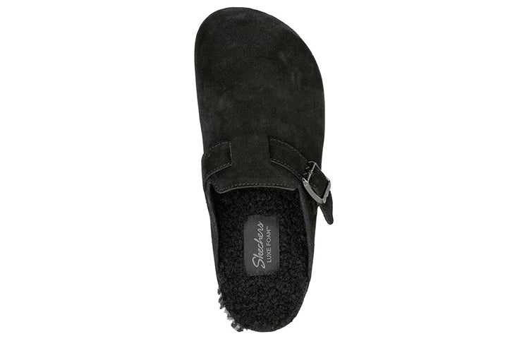 (WMNS) Skechers Relaxed Fit: Granola-Cozzyy 'Black' 163235-BLK