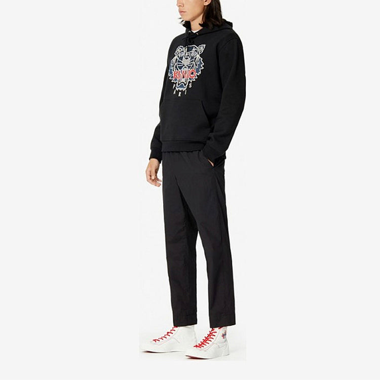 Men's KENZO Tiger Head Pattern Black FA55SW1664XO-99