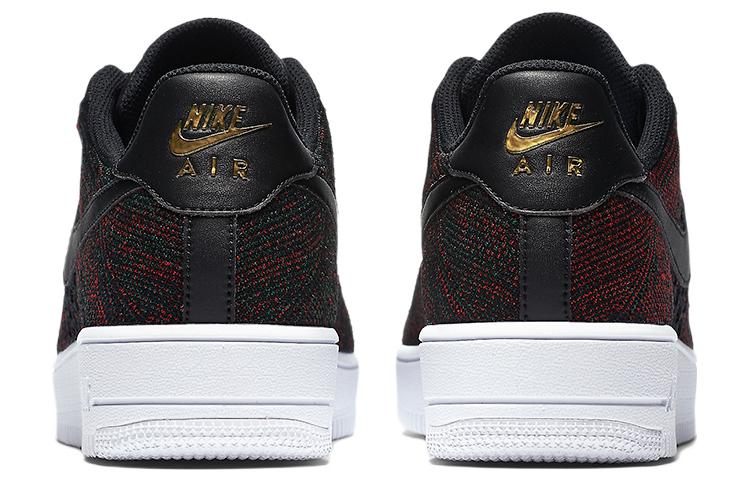 Nike Air Force 1 Low Flyknit 'Black Burgundy' 817419-005