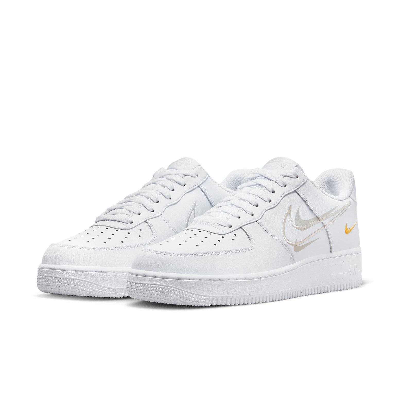 Nike Air Force 1 '07 'Multi Swoosh - White Solar Flare' DX2650-100