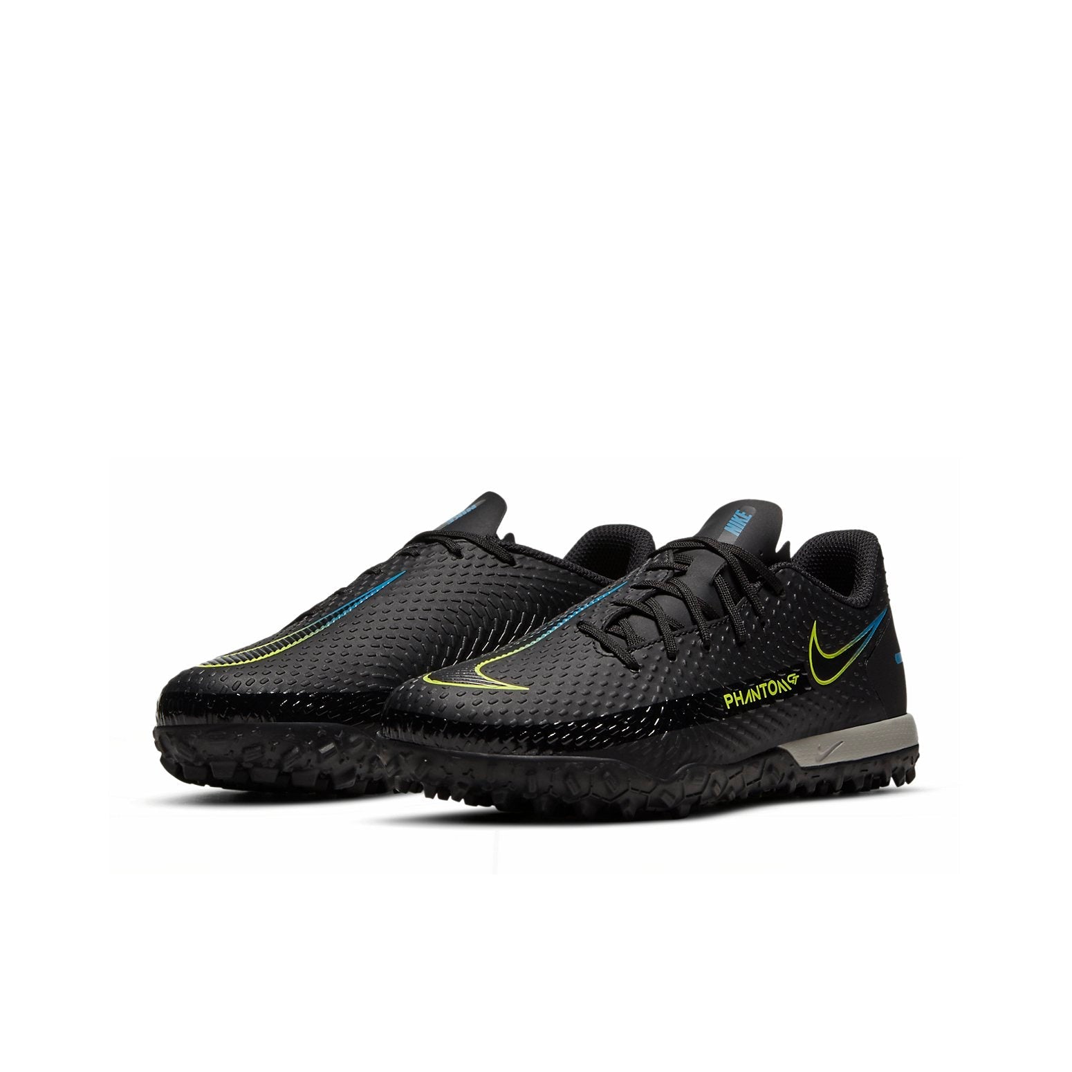 (GS) Nike Phantom GT Academy TF 'Black Yellow Blue' CK8484-090