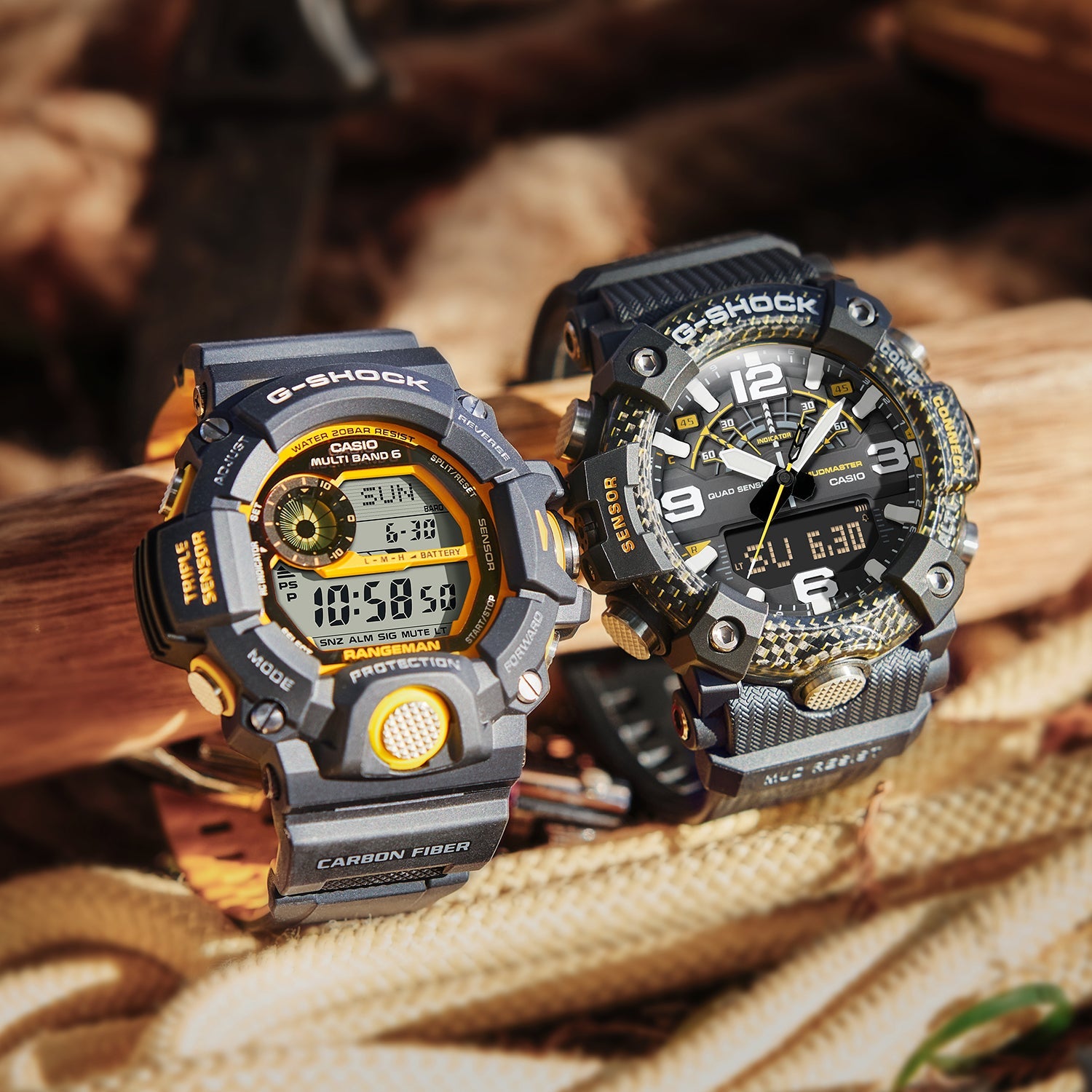 CASIO G-Shock Digital 'Black' GW-9400Y-1PR