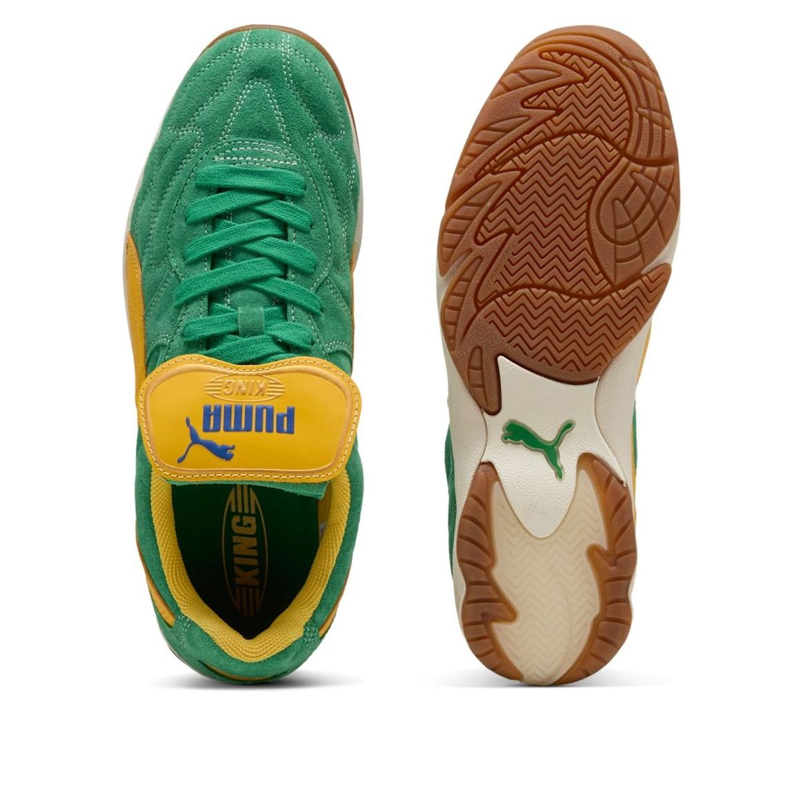 PUMA KING Indoor Royalty 'Archive Green Yellow Sizzle' 401684-02