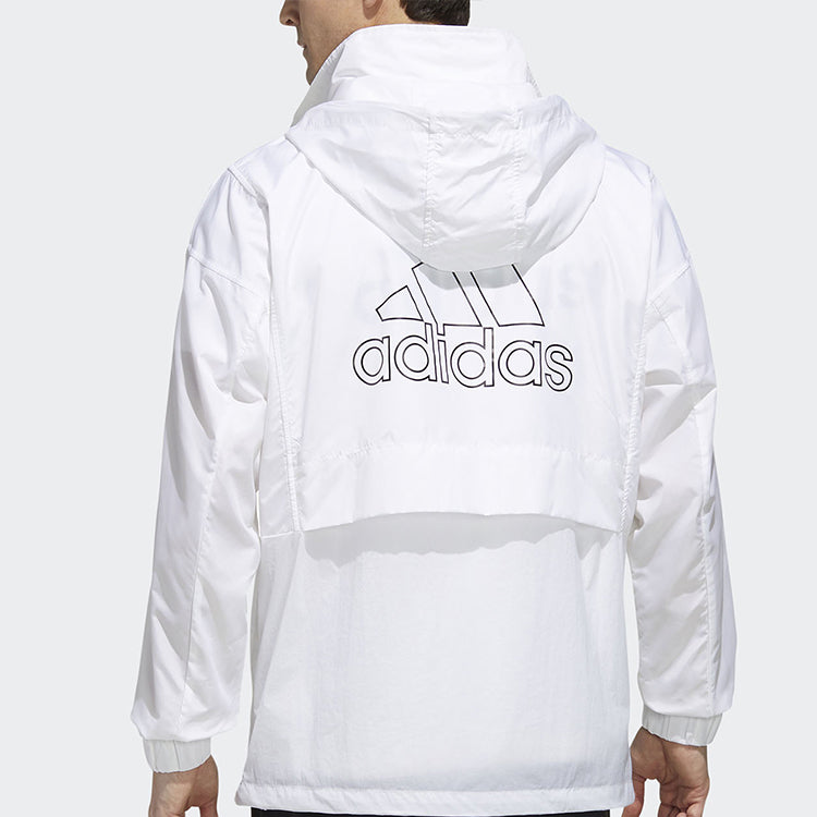 Men's adidas Outdoor Sports Jacket White FM7518