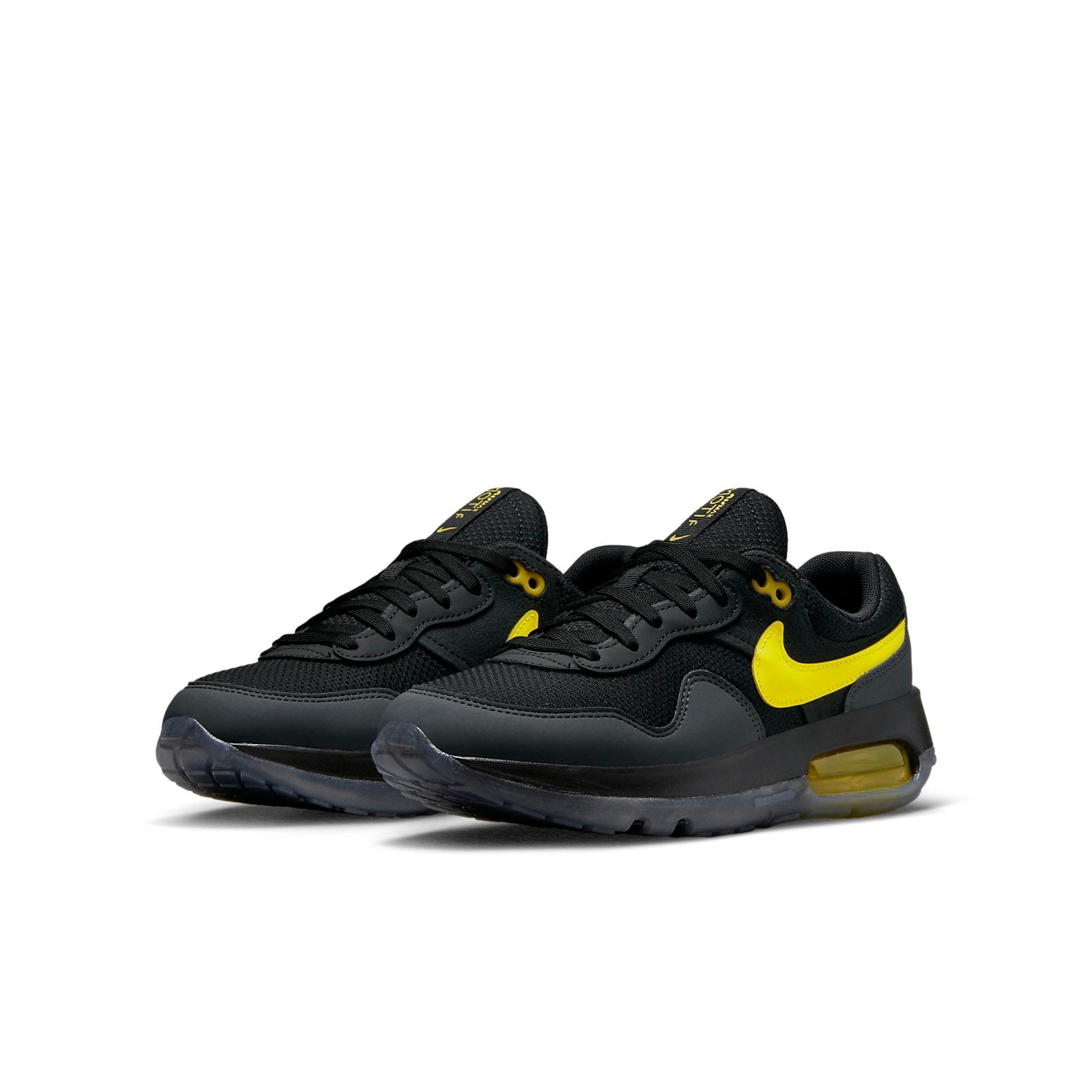 (GS) Nike Air Max Motif Next Nature 'Black Yellow' DZ2765-001