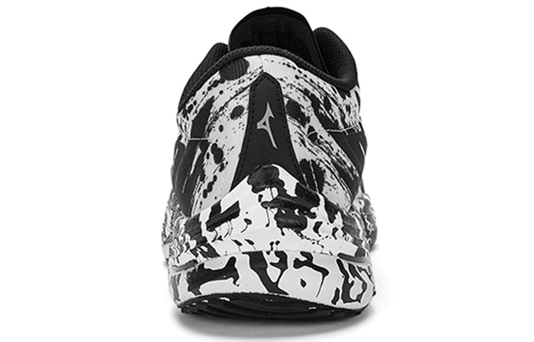 Mizuno Wave Rebellion Flash 'White Black Splatter' J1GC233604