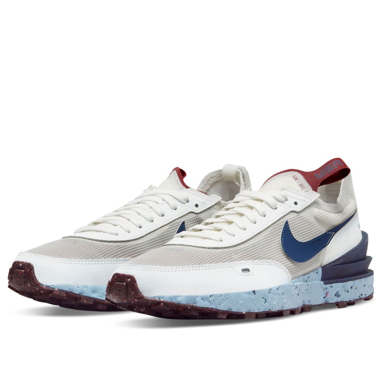 Nike Waffle One Crater 'Summit White Blue Void' DM2873-101