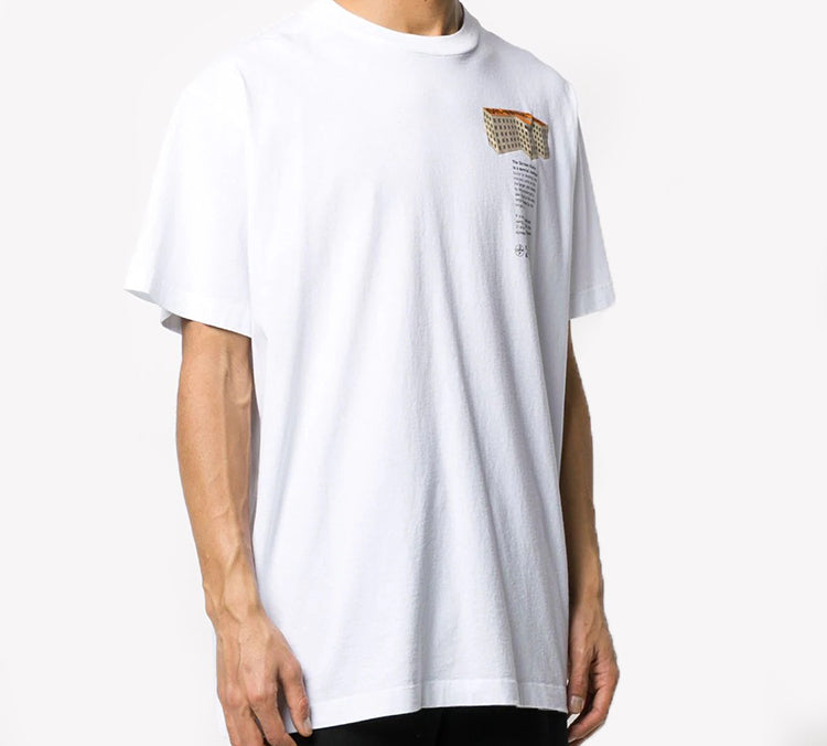 Off-White SS20 Rationalism Print Short-Sleeved Oversized OMAA038R201850070188