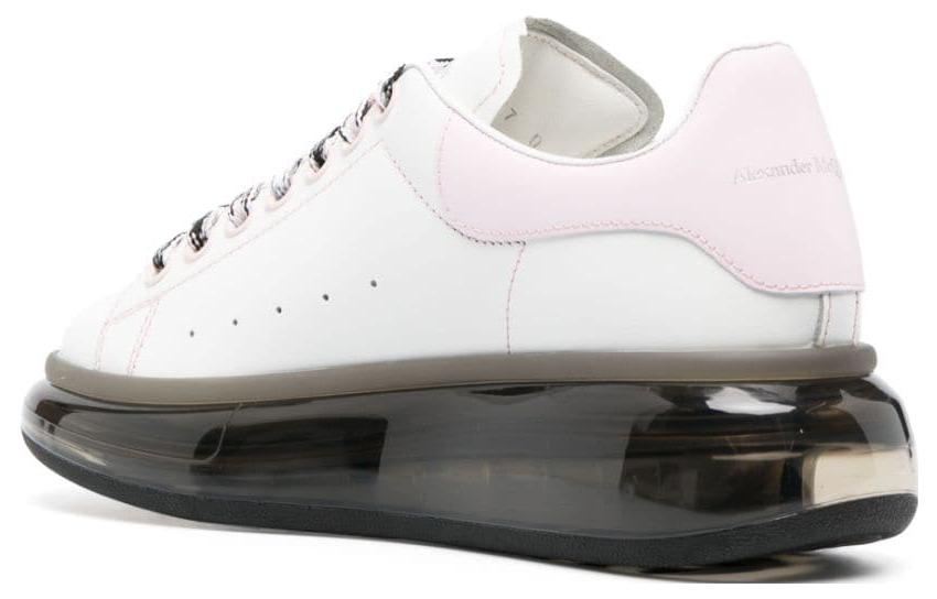 (WMNS) Alexander McQueen Larry Oversized Sneaker 'Clear Sole White Black' 718255WIE818845