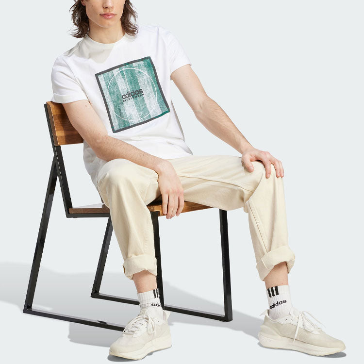 adidas Tiro Box Graphic T-Shirt 'White' II3595