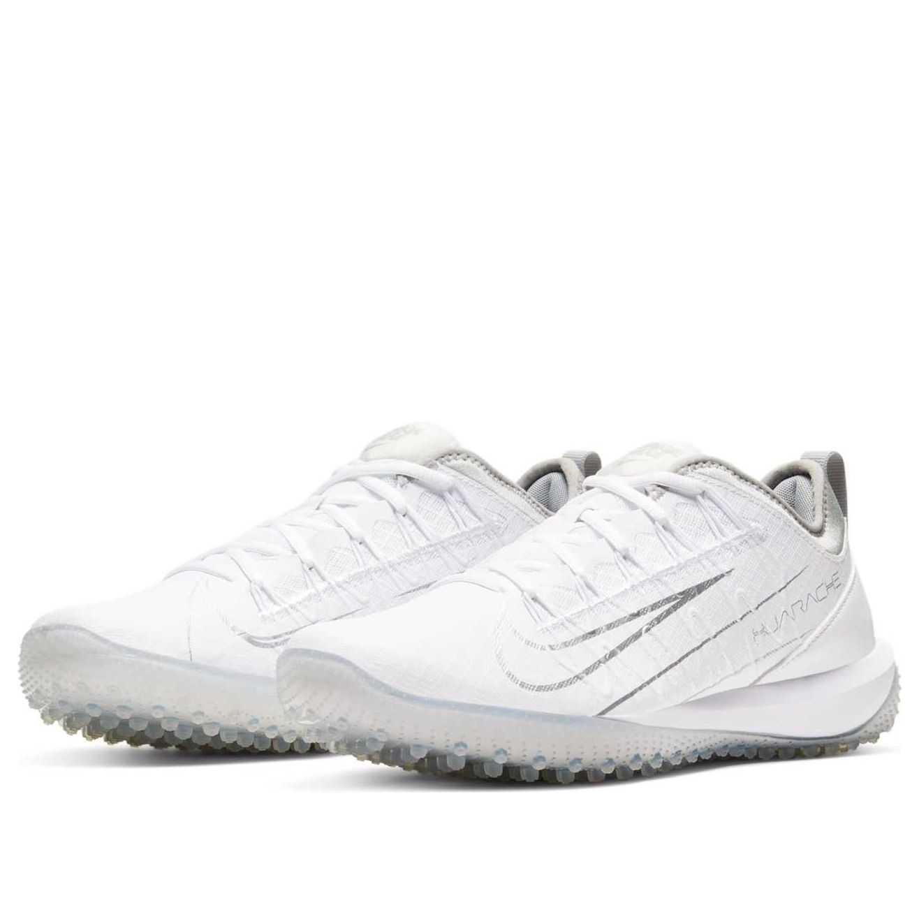 Nike Alpha Huarache 7 Pro TF LAX 'White Metallic Silver' CJ0235-103