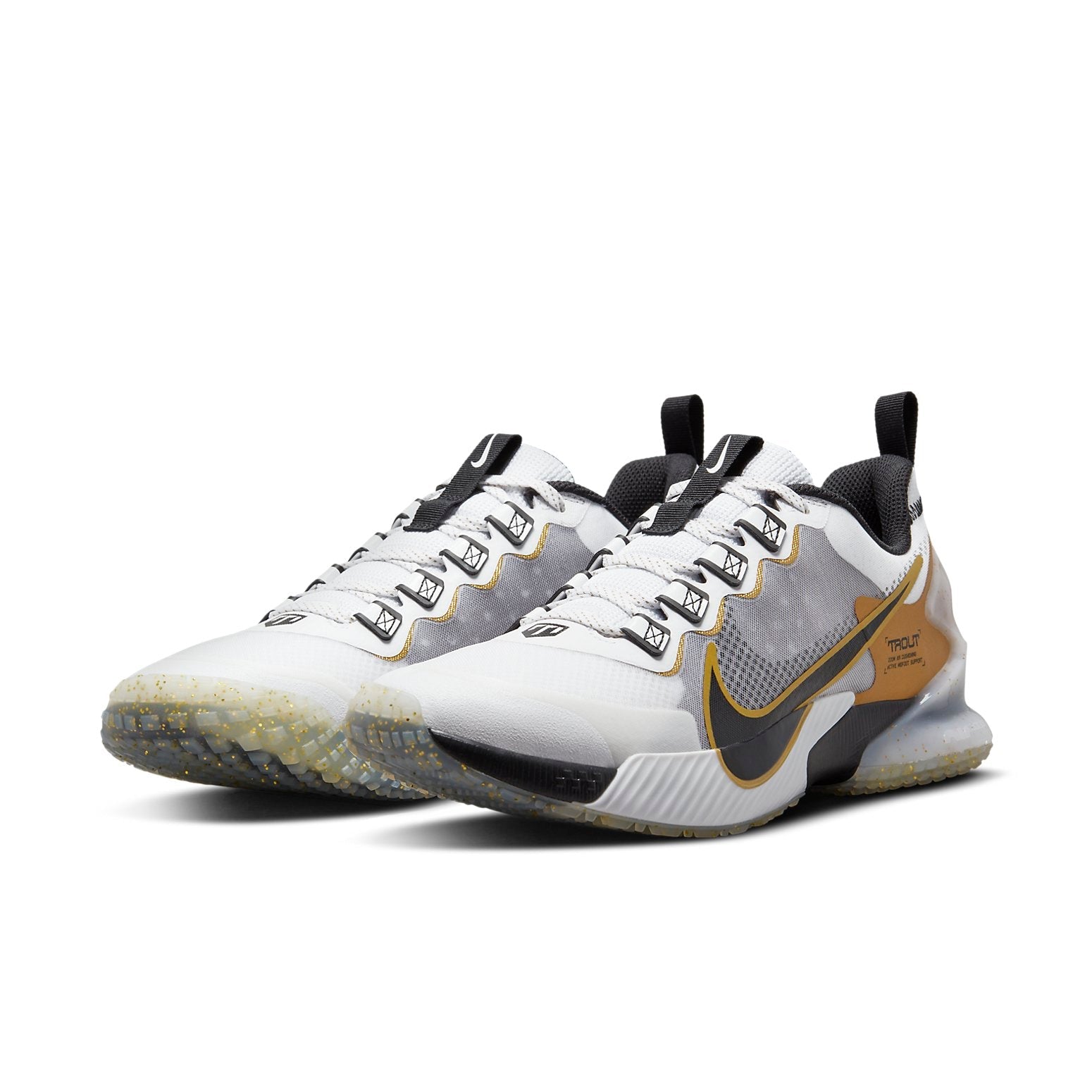Nike Force Zoom Trout LTD TF 'White Metallic Gold' CZ5916-106