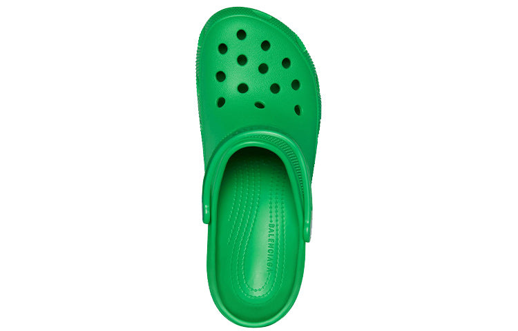 (WMNS) Crocs x Balenciaga Shoes 'Green' 677390W1S8E3033