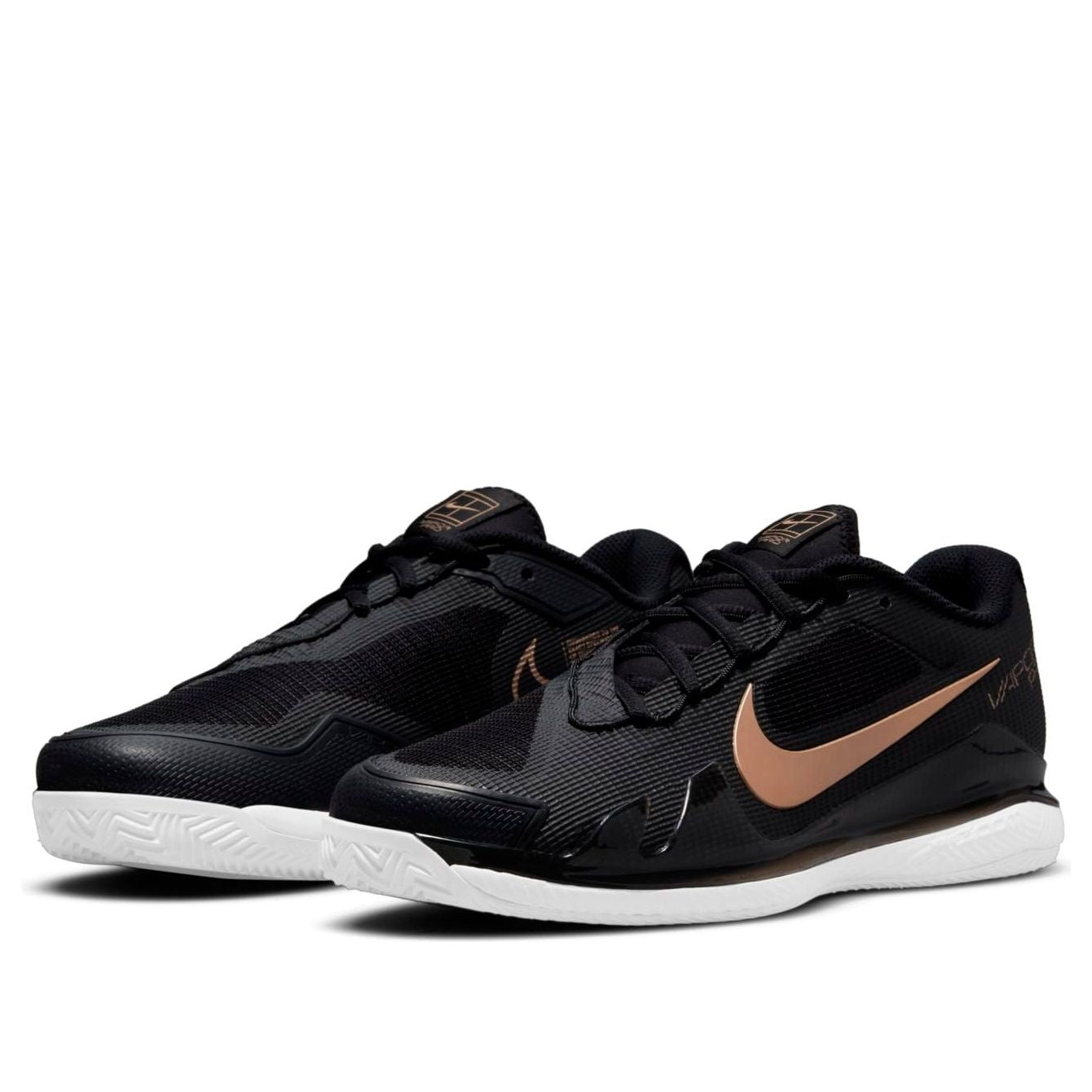 (WMNS) Nike Court Air Zoom Vapor Pro 'Black Gold' CZ0221-008