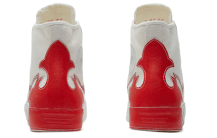 (WMNS) Converse Chuck Taylor All Star Sasha High Top Canvas Le Egret Red 565003C