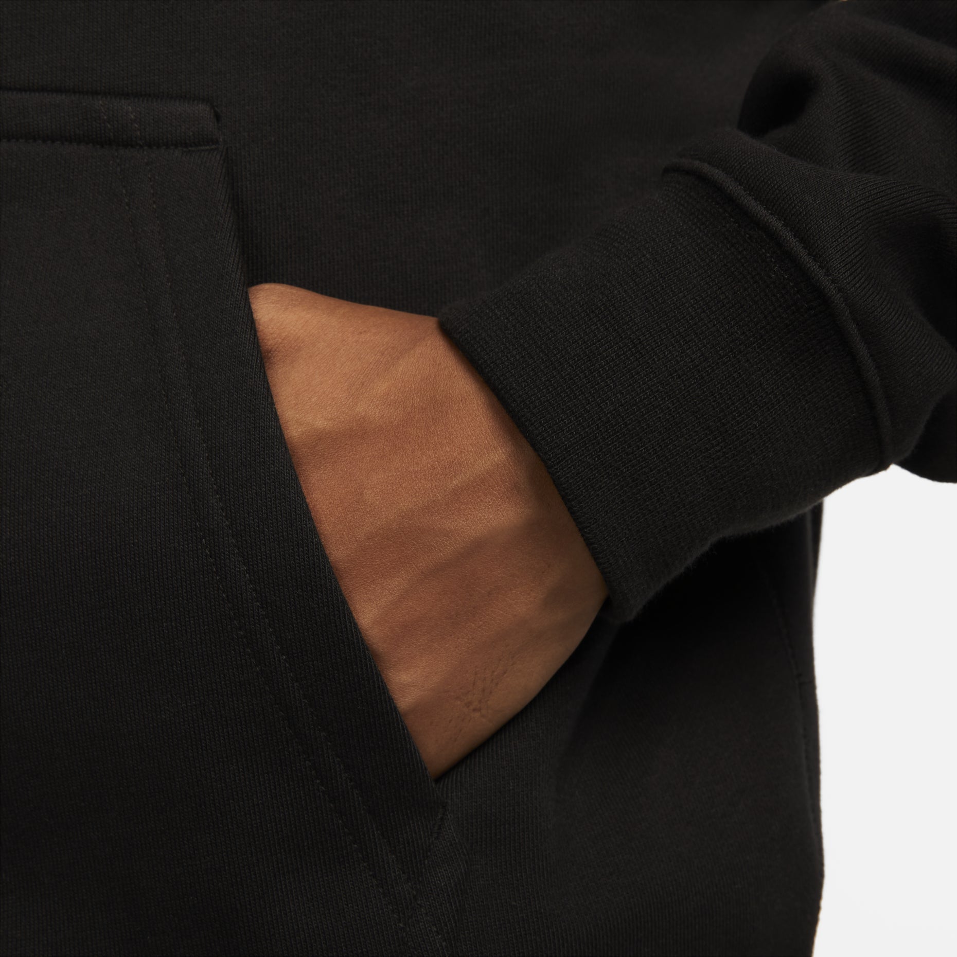 Nike Solo Swoosh Men's Full-Zip Hoodie 'Black' DR0403-010
