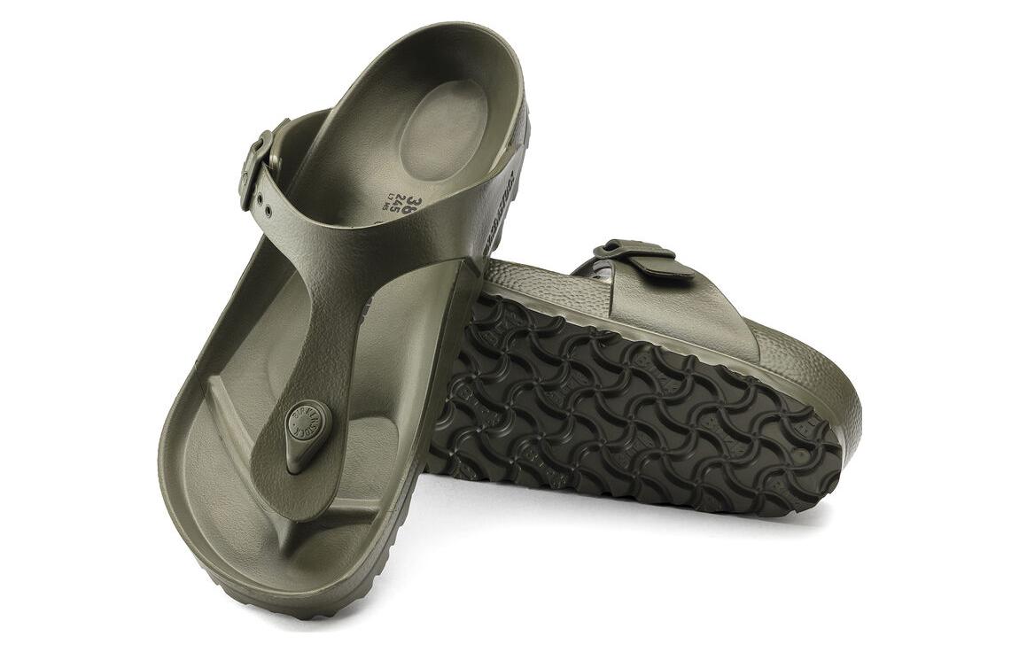 Birkenstock Gizeh EVA Sandals 'Olive Green' 1019143