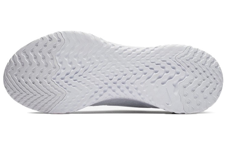 Nike Epic React Flyknit 'Triple White' AQ0067-102