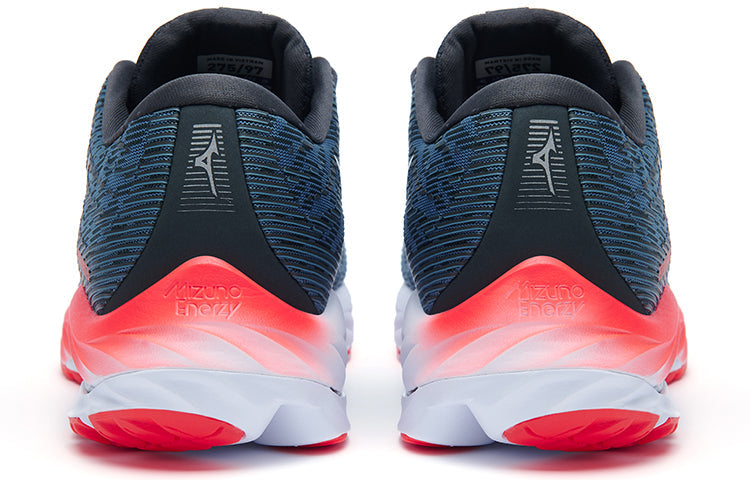 Mizuno Wave Rider 26 'Navy Teal Bright Orange' J1GC220351
