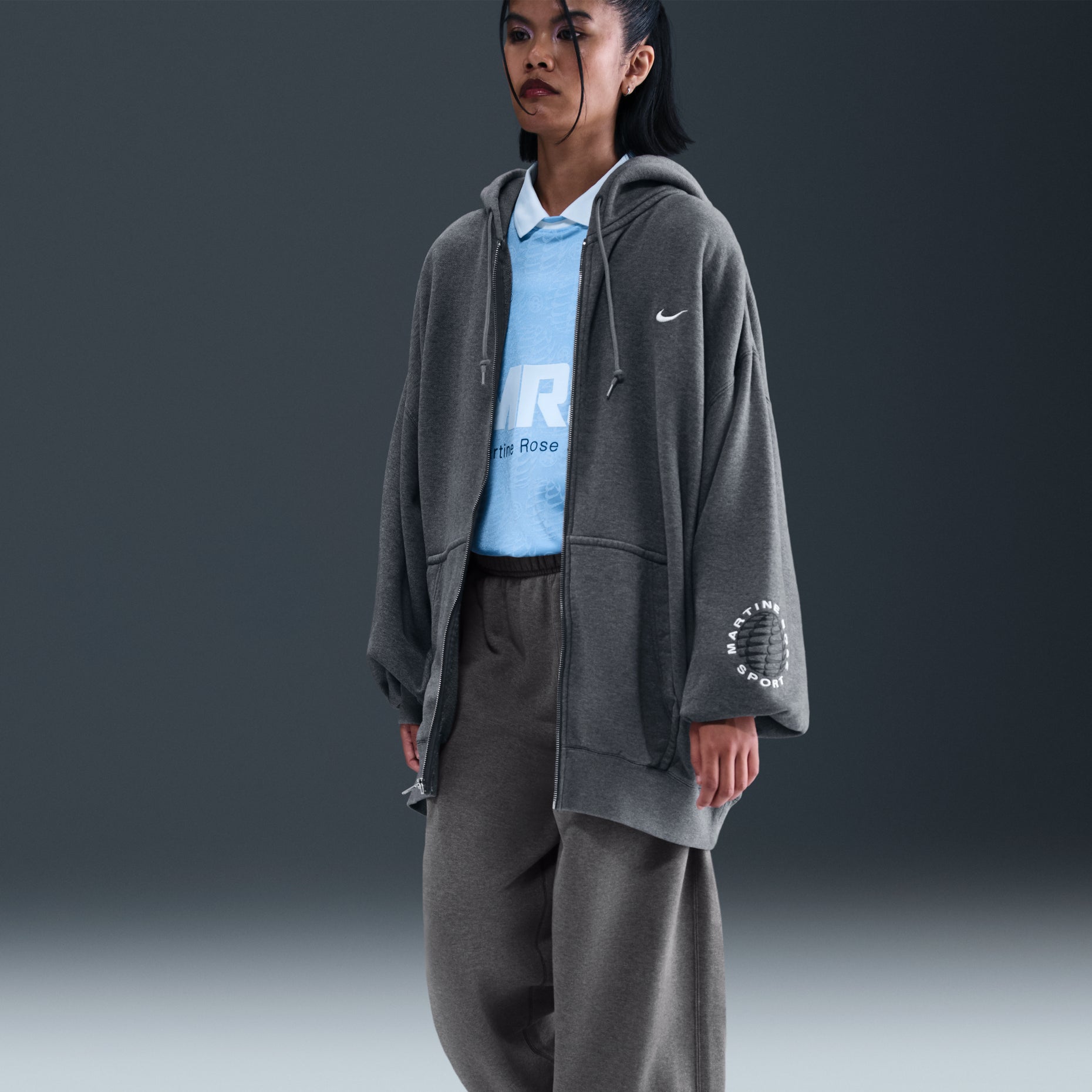 Nike x Martine Rose Fleece Trousers 'Grey' HM9033-002