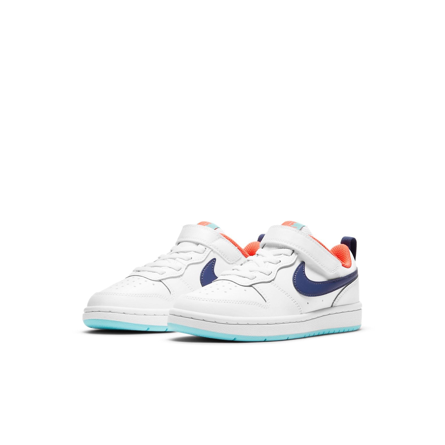 (PS) Nike Court Borough Low 2 'White Dark Purple Dust' BQ5451-112