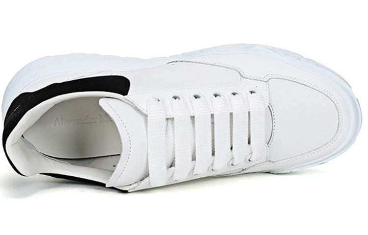 Alexander McQueen Oversized Court Trainer 'White Black' 634619WHZ969061