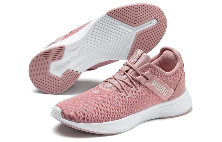 (WMNS) PUMA Radiate Xt Pattern Low Top Running Shoes Pink/White 192632-01