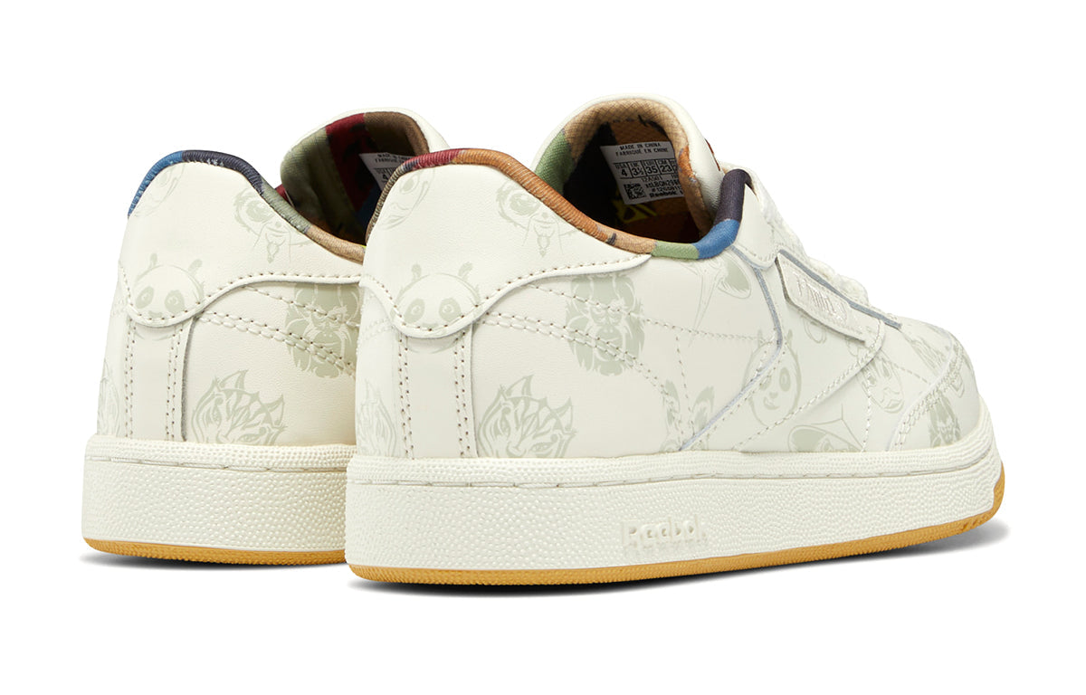 (GS) Reebok Kung Fu Panda x Club C 85 J 'Family' H01194