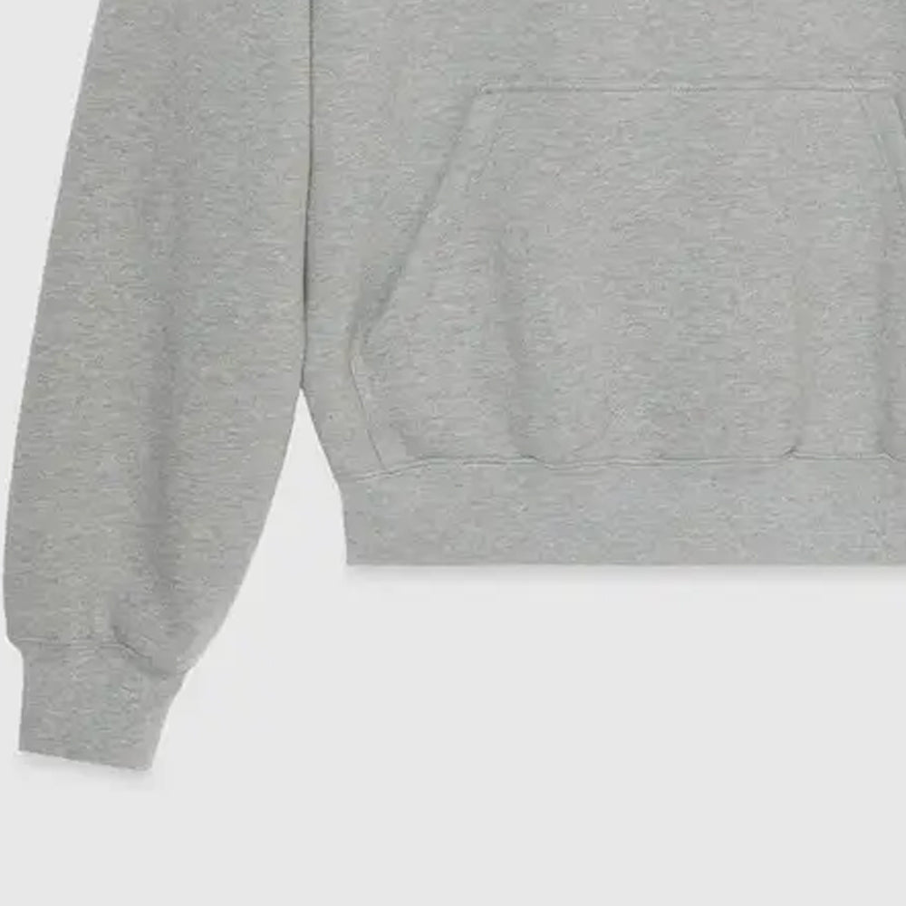 Gucci Cotton Hooded Sweatshirt With Print 'Grey' 768454-XJF3Y-1230