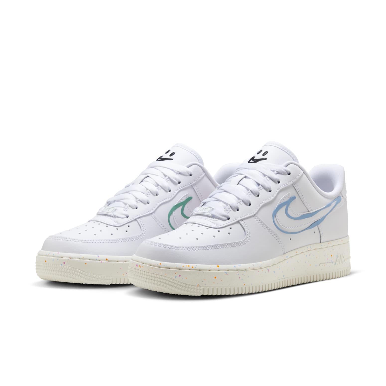 (WMNS) Nike Air Force 1 07 LX 'Neon Paint' HF5721-111